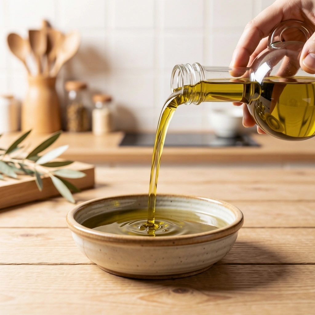 Immagine di olio d'oliva di alta qualità